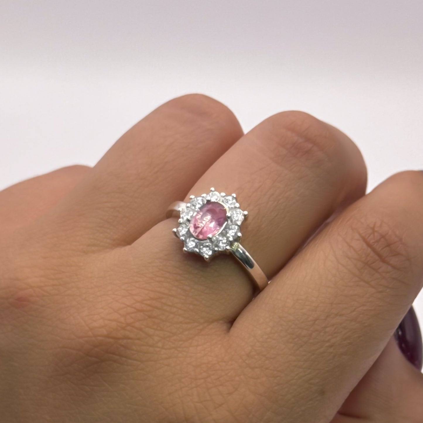 Anillo con Turmalina