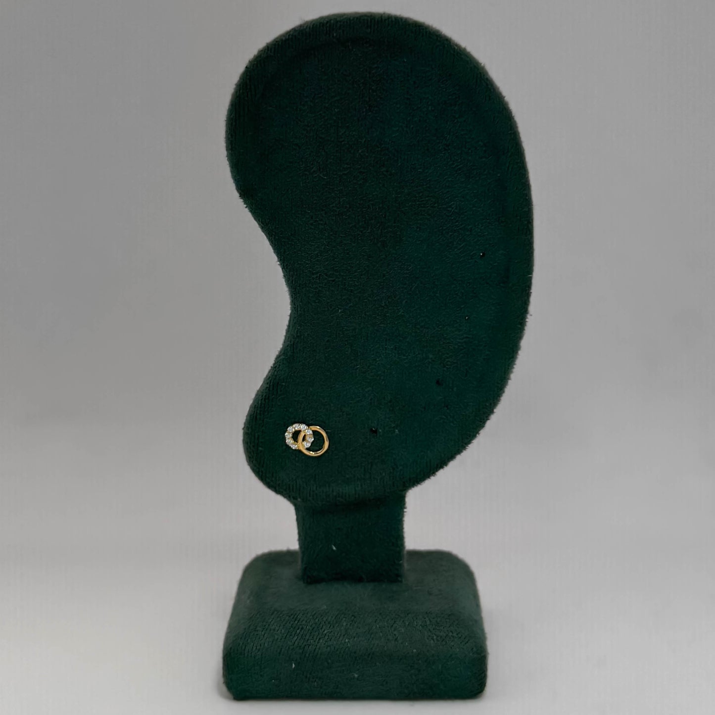 Topos en Oro 18k halo