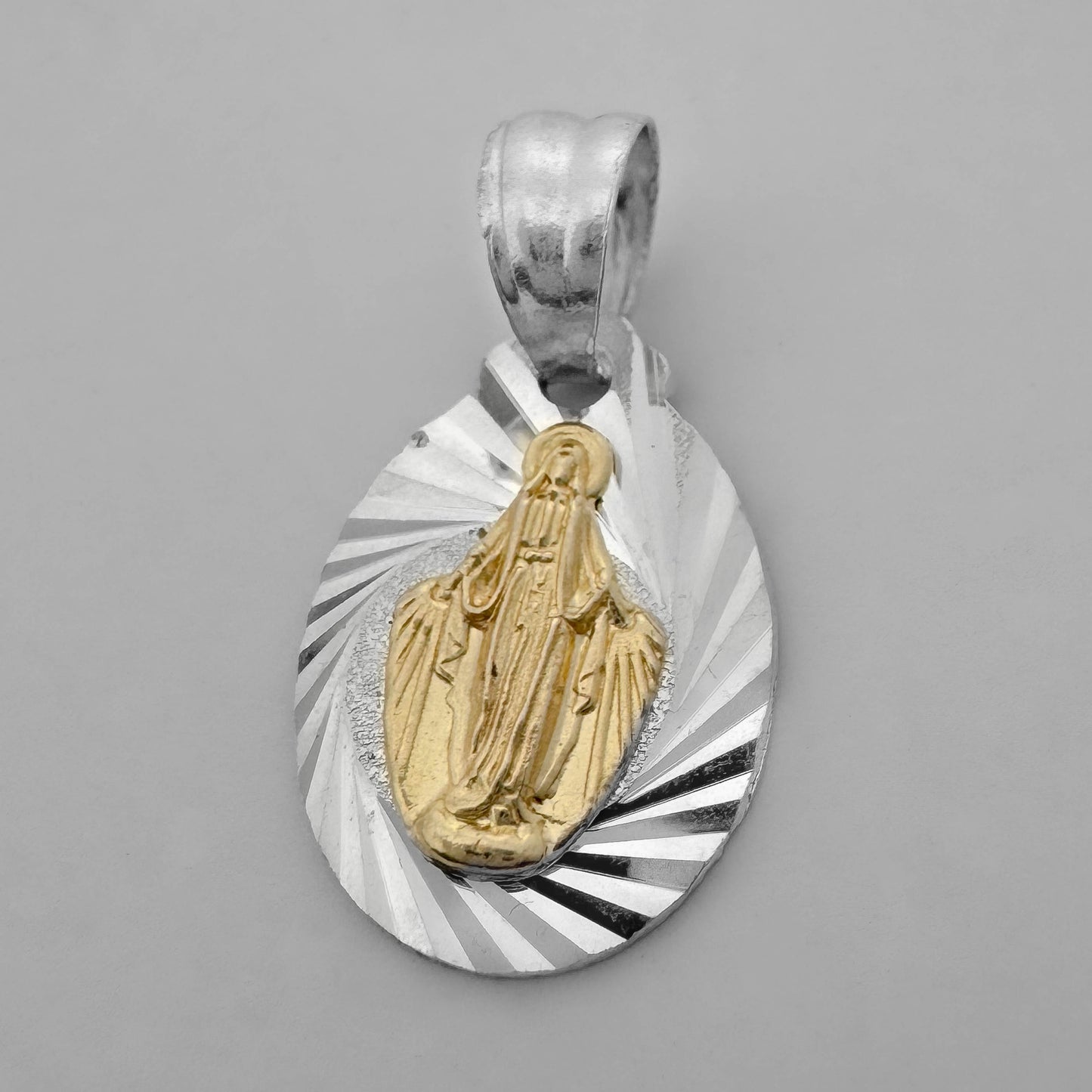 Dije oro plata Virgen Milagrosa