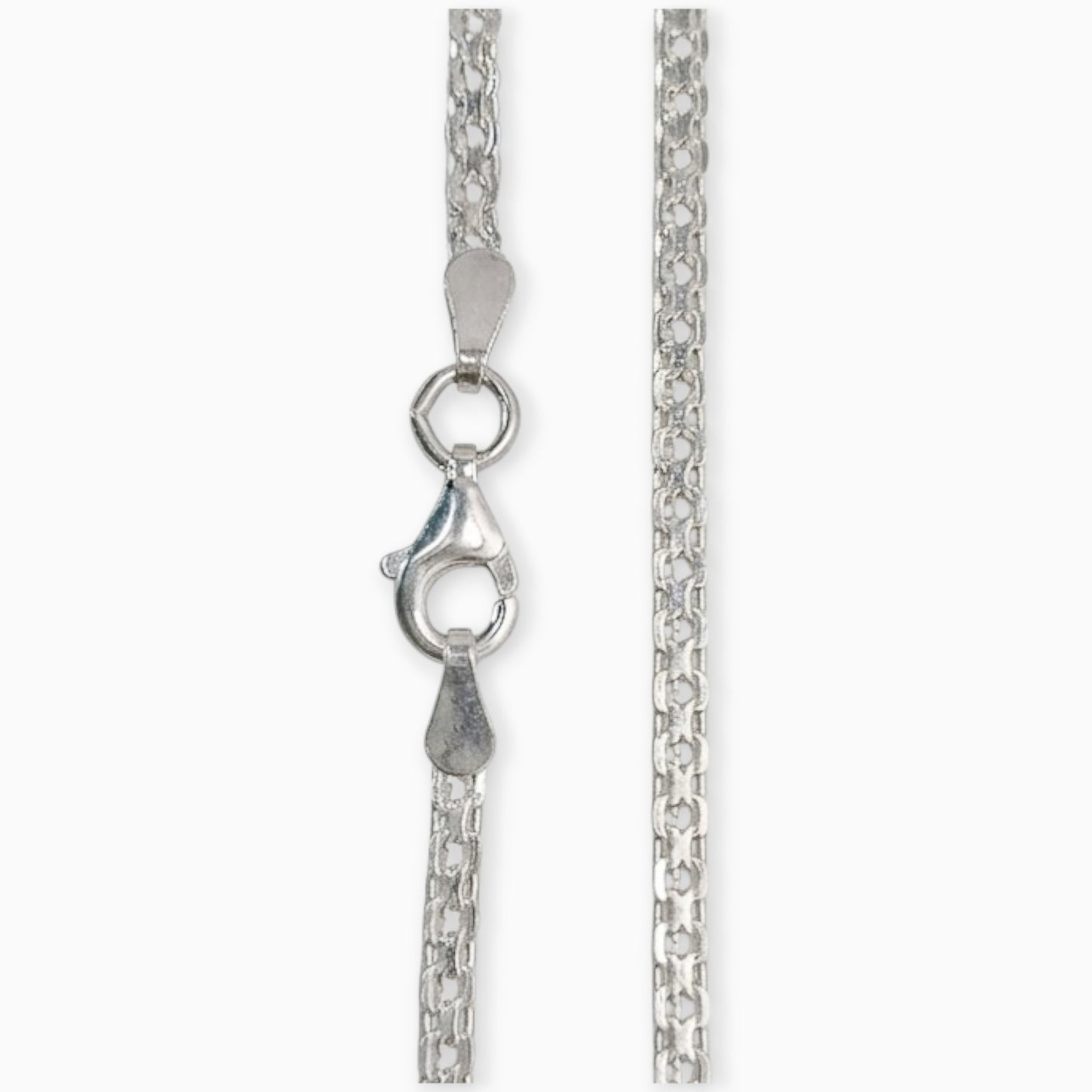 Cadena Chinesco – Plata 925 (45 cm x 2 mm)