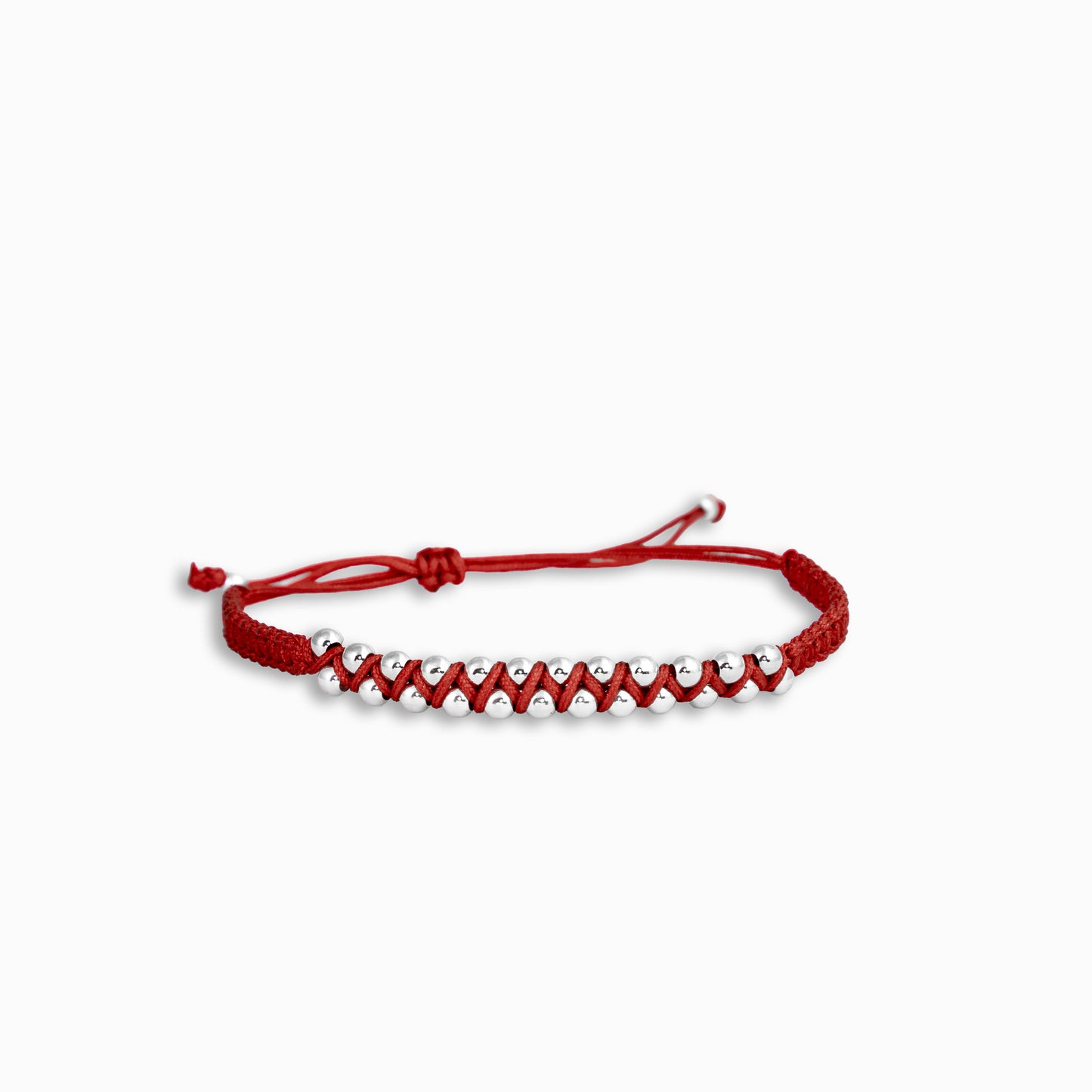 Pulsera "Esencia Dual" – Plata 925 y Tejido Artesanal Ajustable