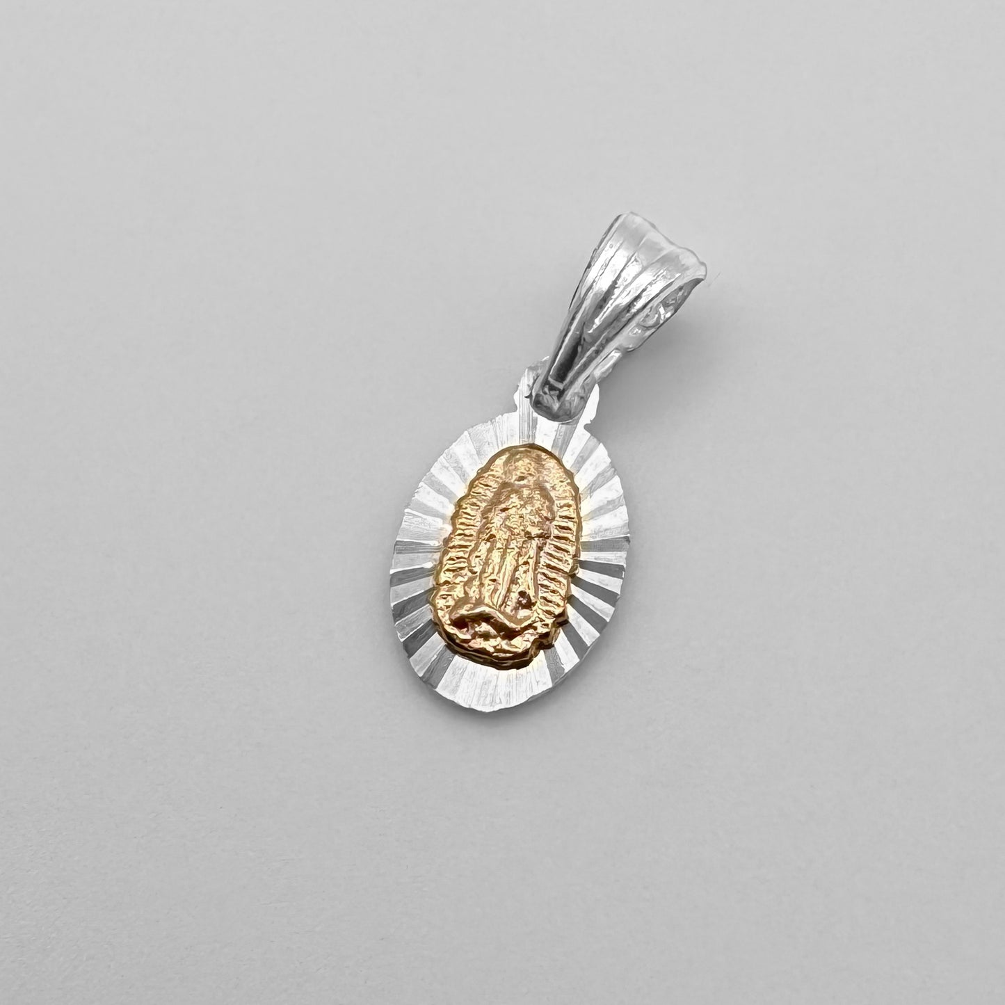 Dije Oro plata Virgen Guadalupe pequeño