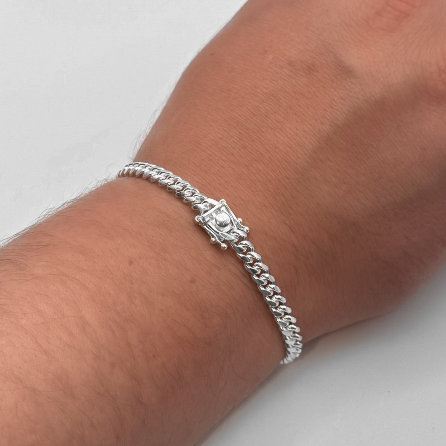 Pulsera cubana gruesa