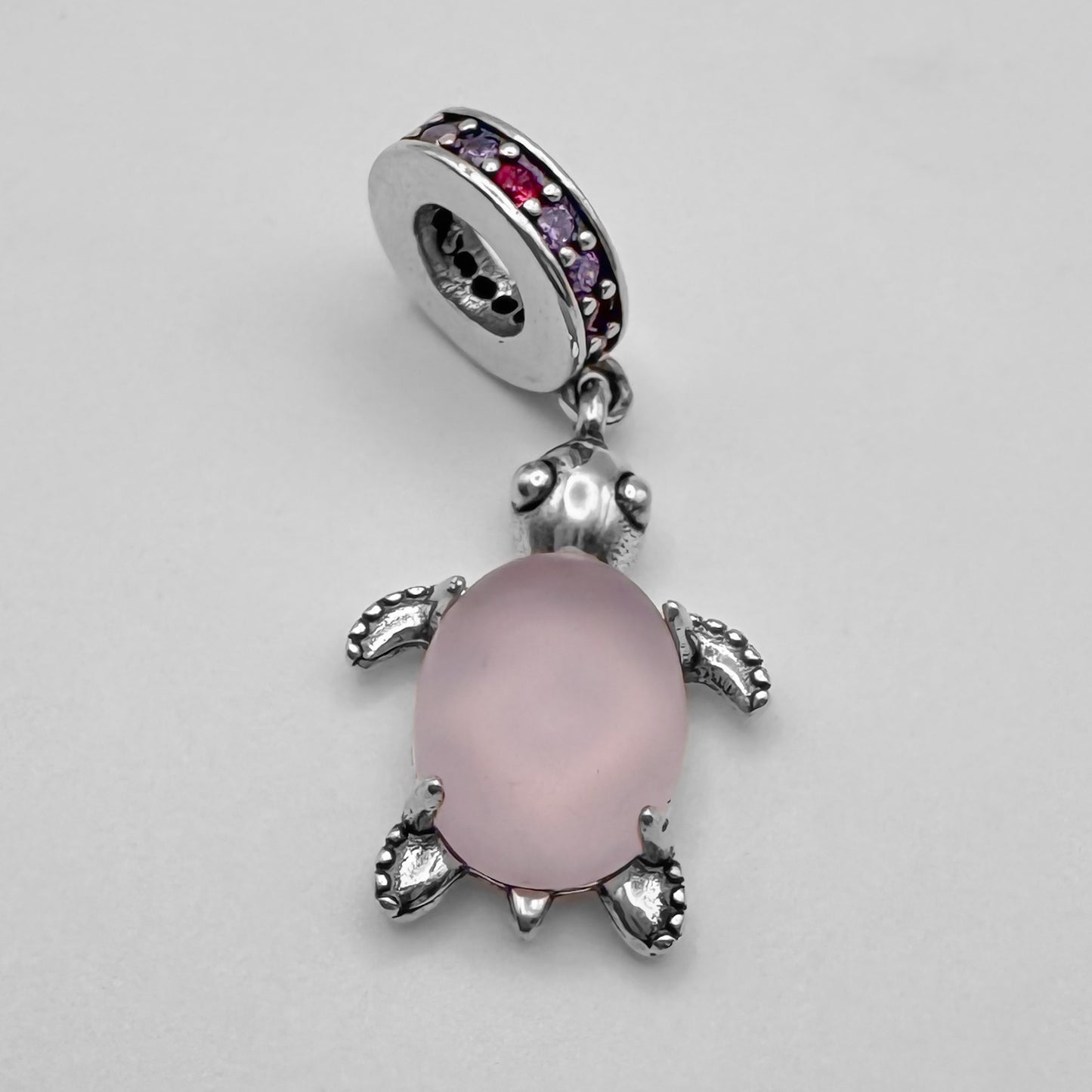 Charm Tortuga Rosa