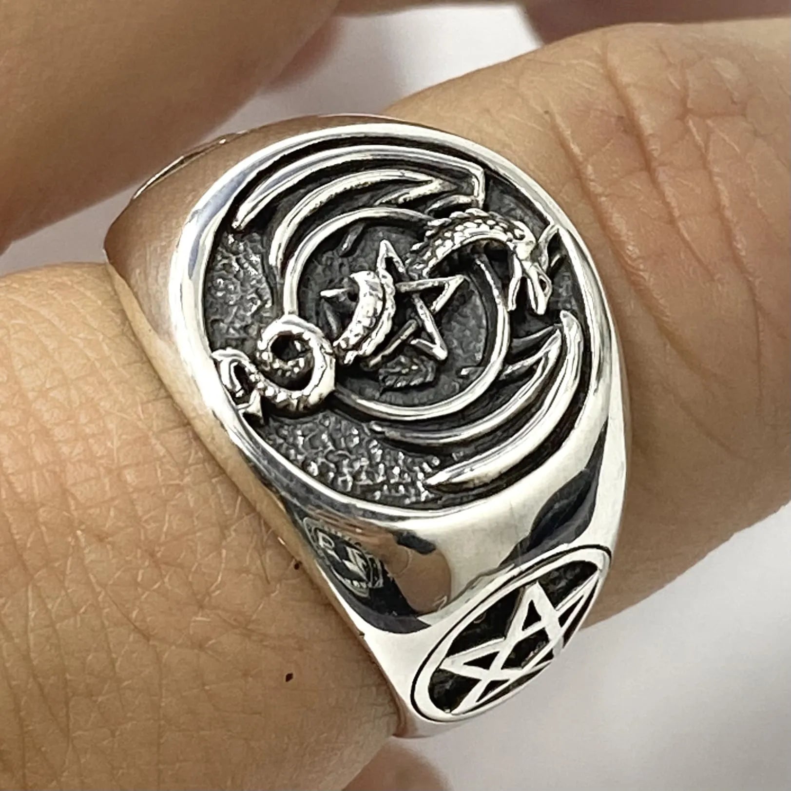 Anillo Vikingo Dragones