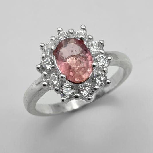 Anillo con Turmalina