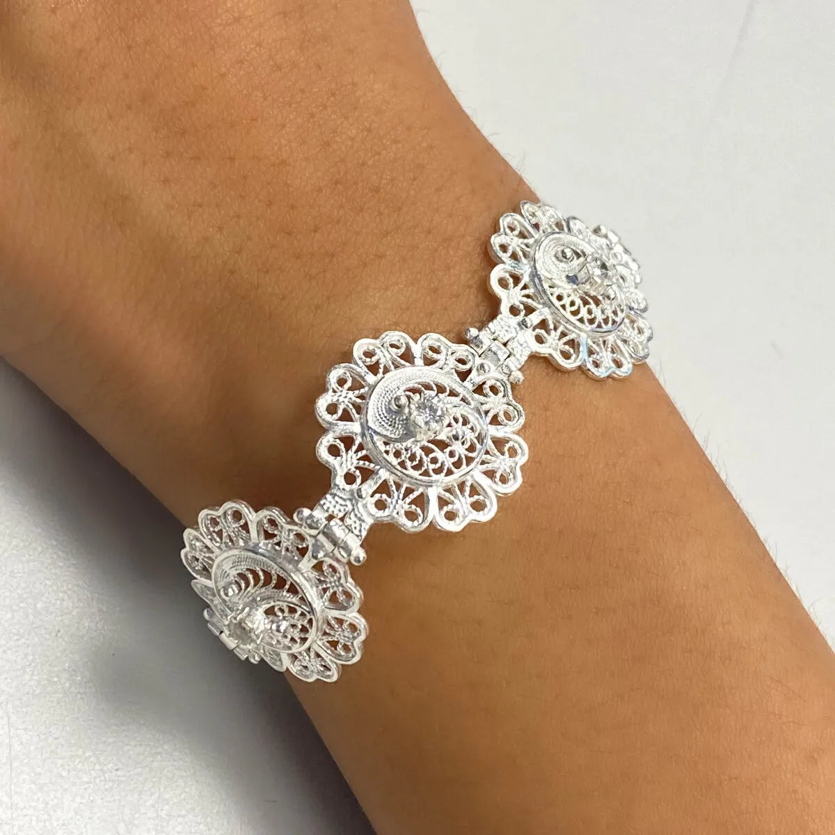 Pulsera Filigrana Flor