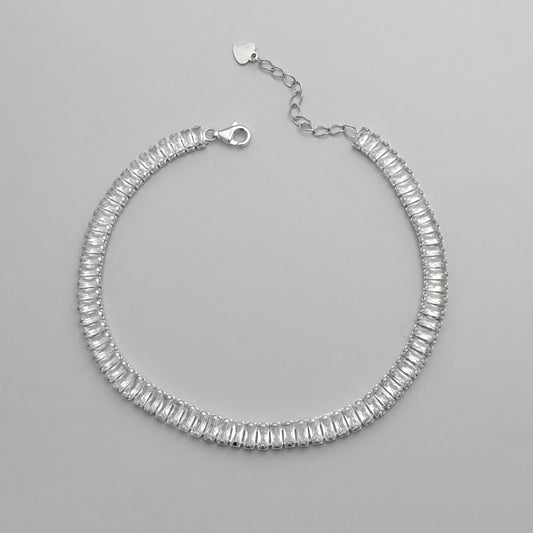 Pulsera tenis Baguette