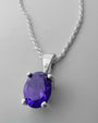 Collar Amatista natural