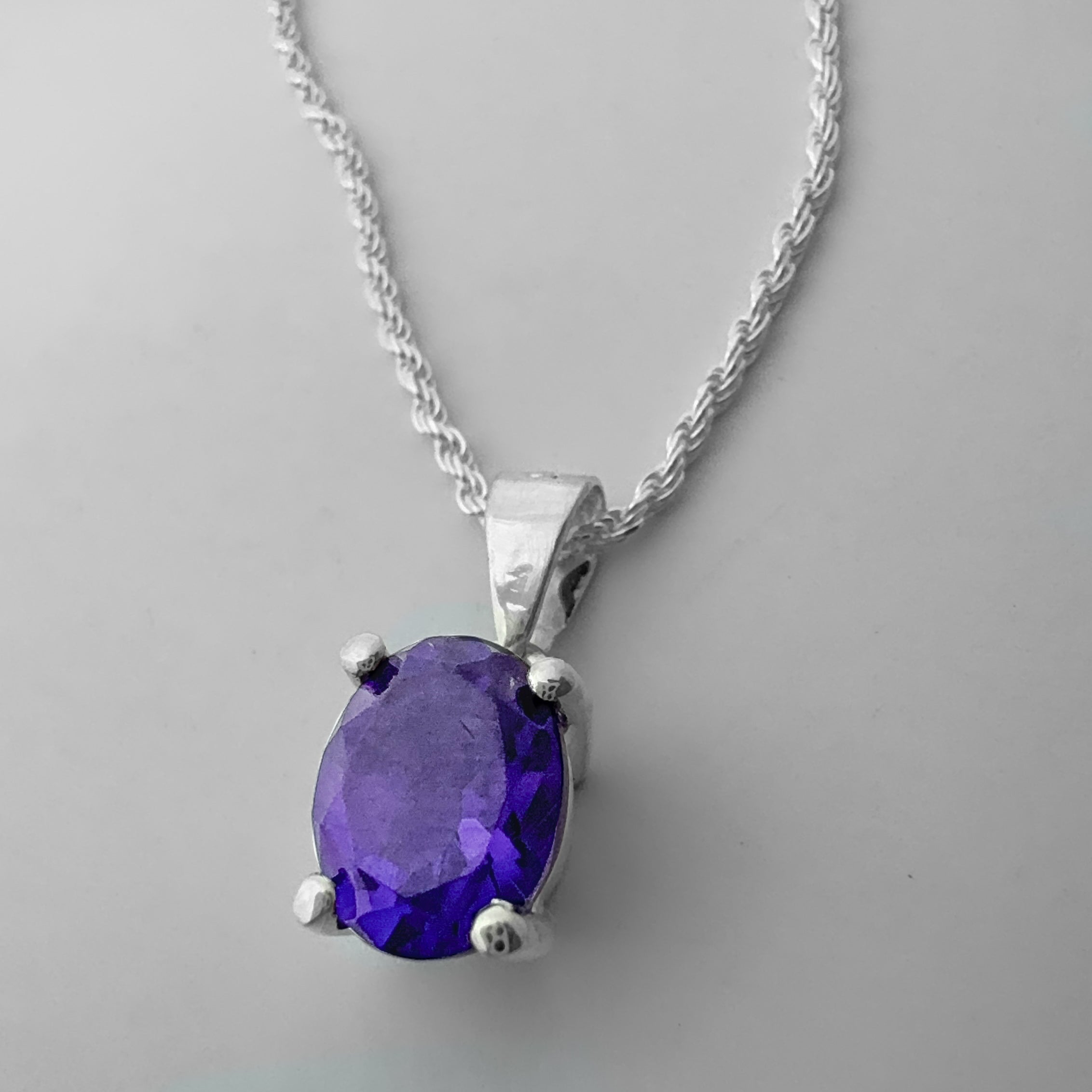Collar Amatista natural