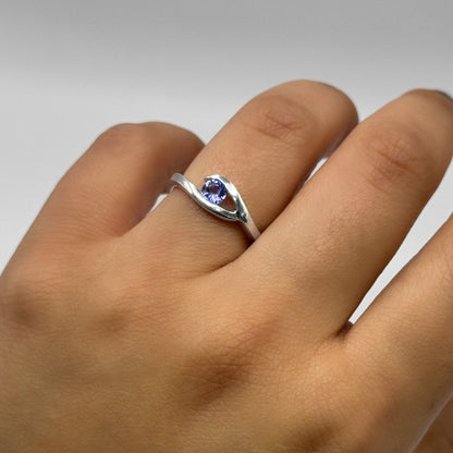 Anillo con Tanzanita