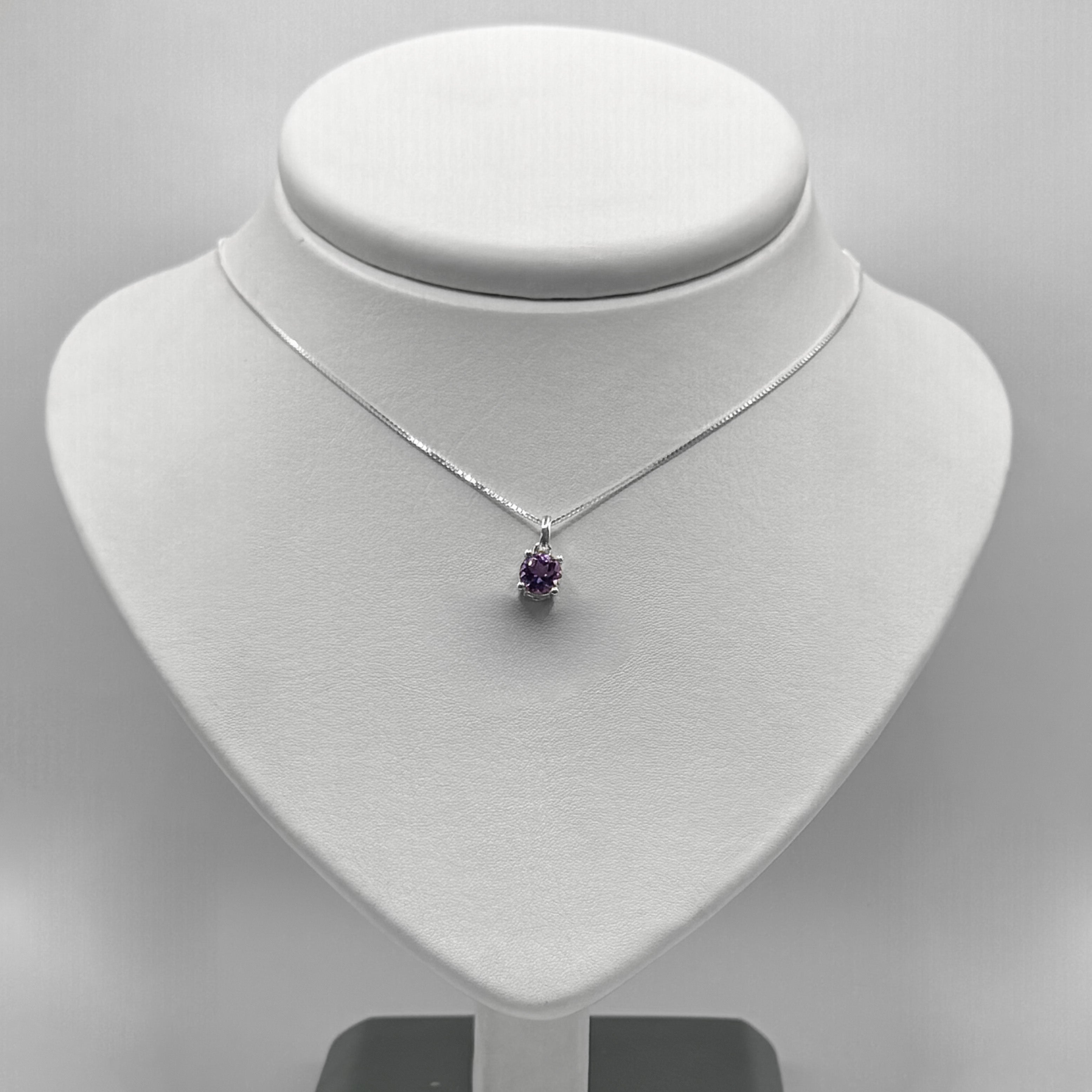 Collar Amatista Grande.