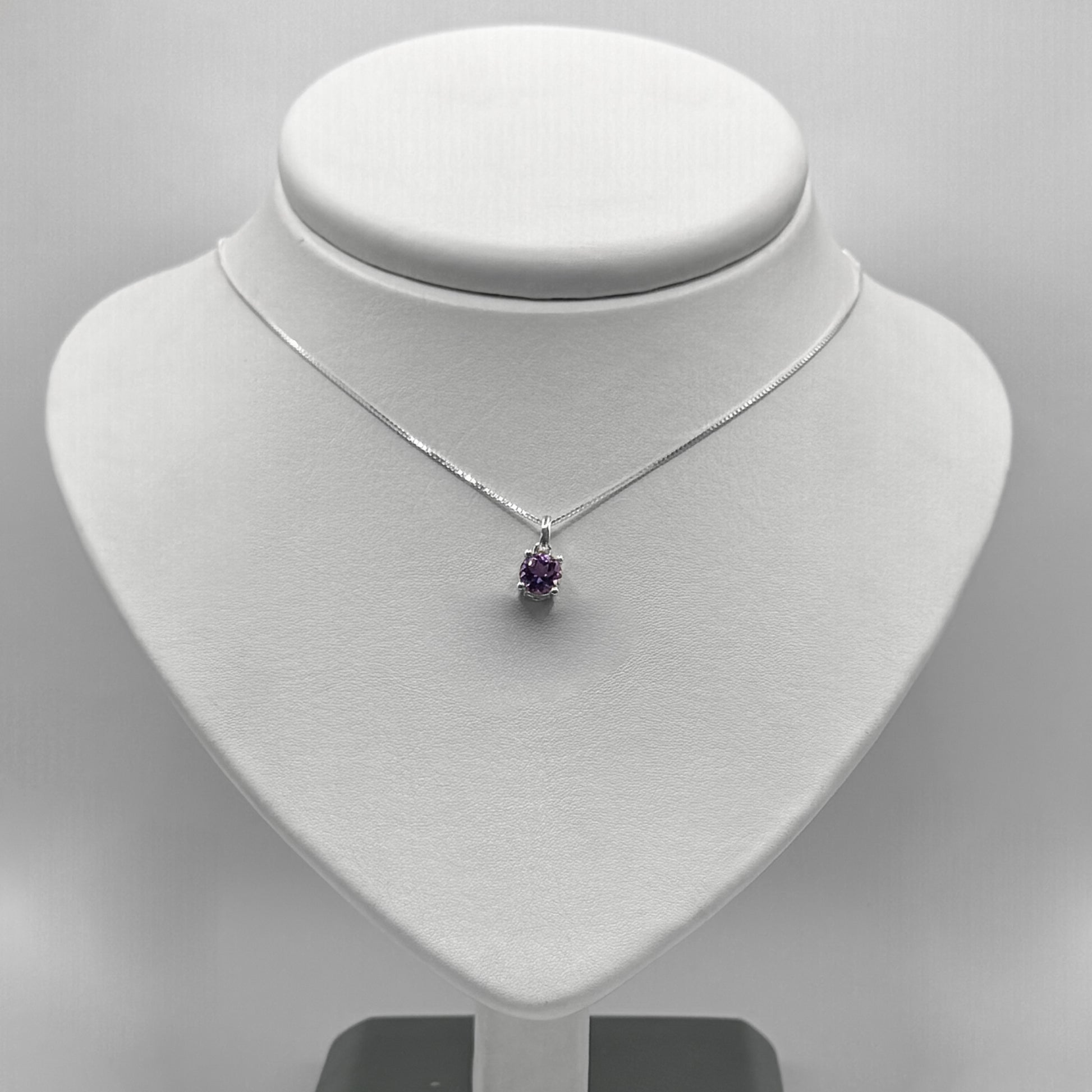 Collar Amatista Grande.