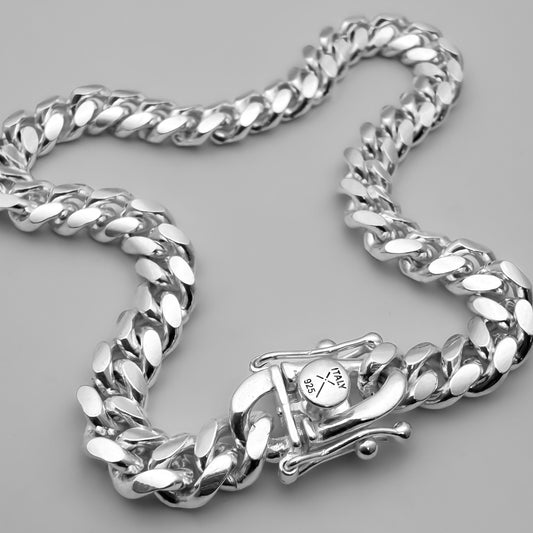 Pulsera Cubana Clásica Gruesa