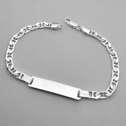 Esclava Barbada de Placa Rectangular