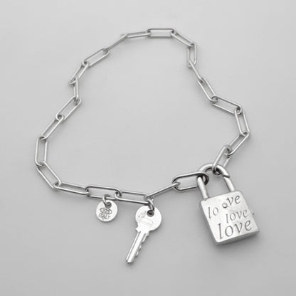 Pulsera Candado con Llave