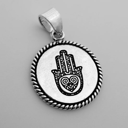 Dije Medalla Mano de Hamsa