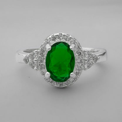 Anillo marquesa ovalada
