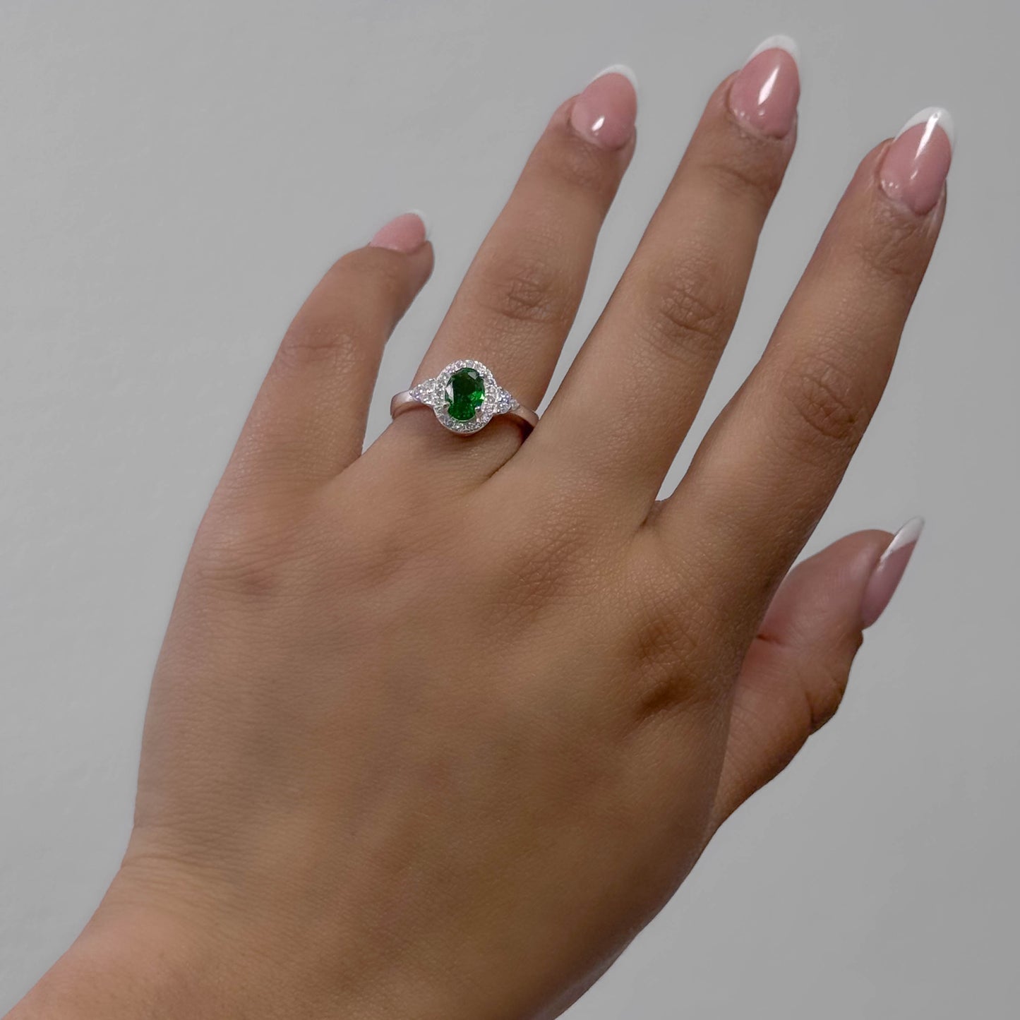 Anillo marquesa ovalada