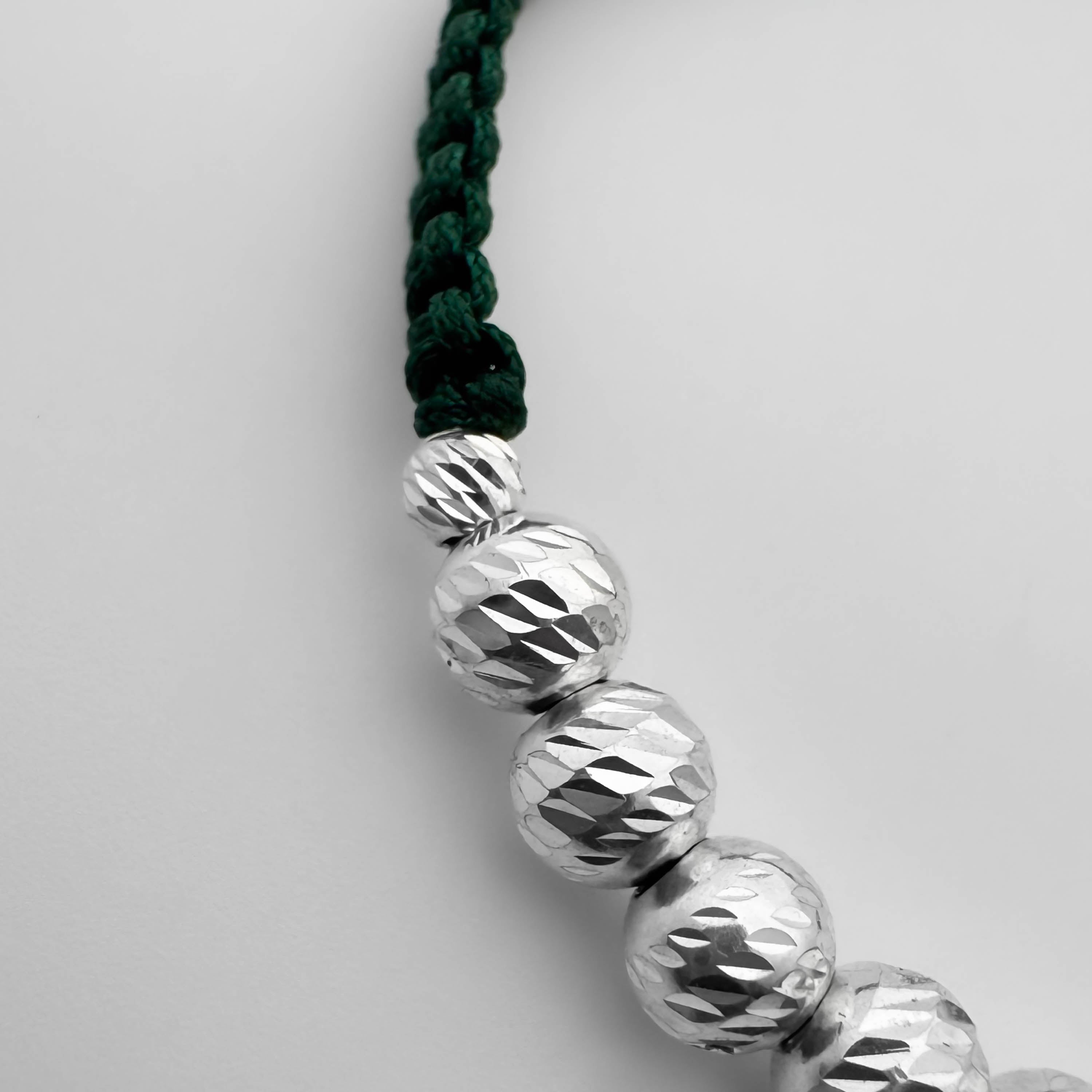 Pulsera Tejida con Balines