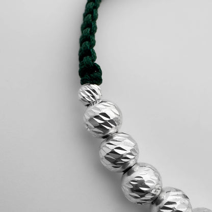 Pulsera Tejida con Balines
