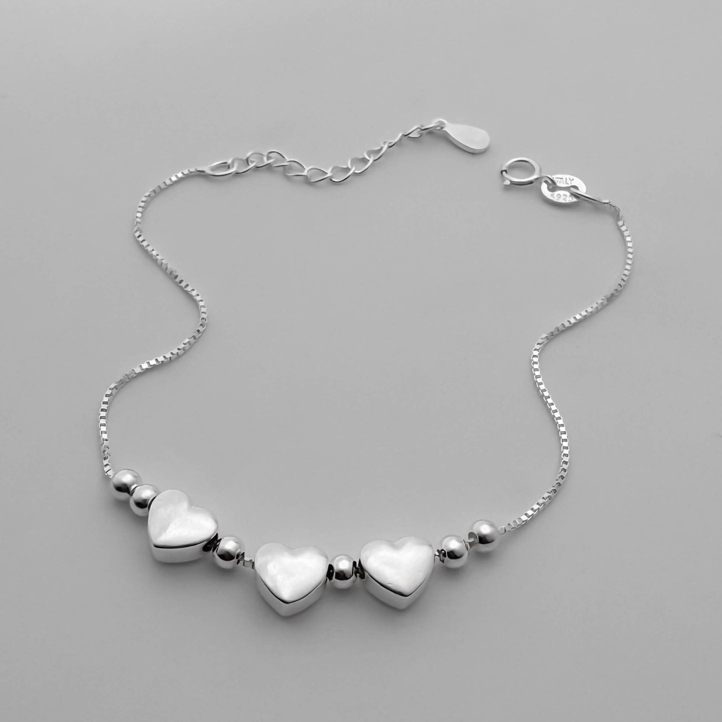 Pulsera 3 Corazones