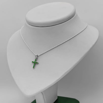 Collar Cruz Esmeraldas