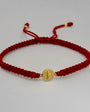 Pulsera tejida San Benito Oro