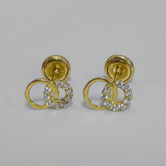 Topos en Oro 18k halo