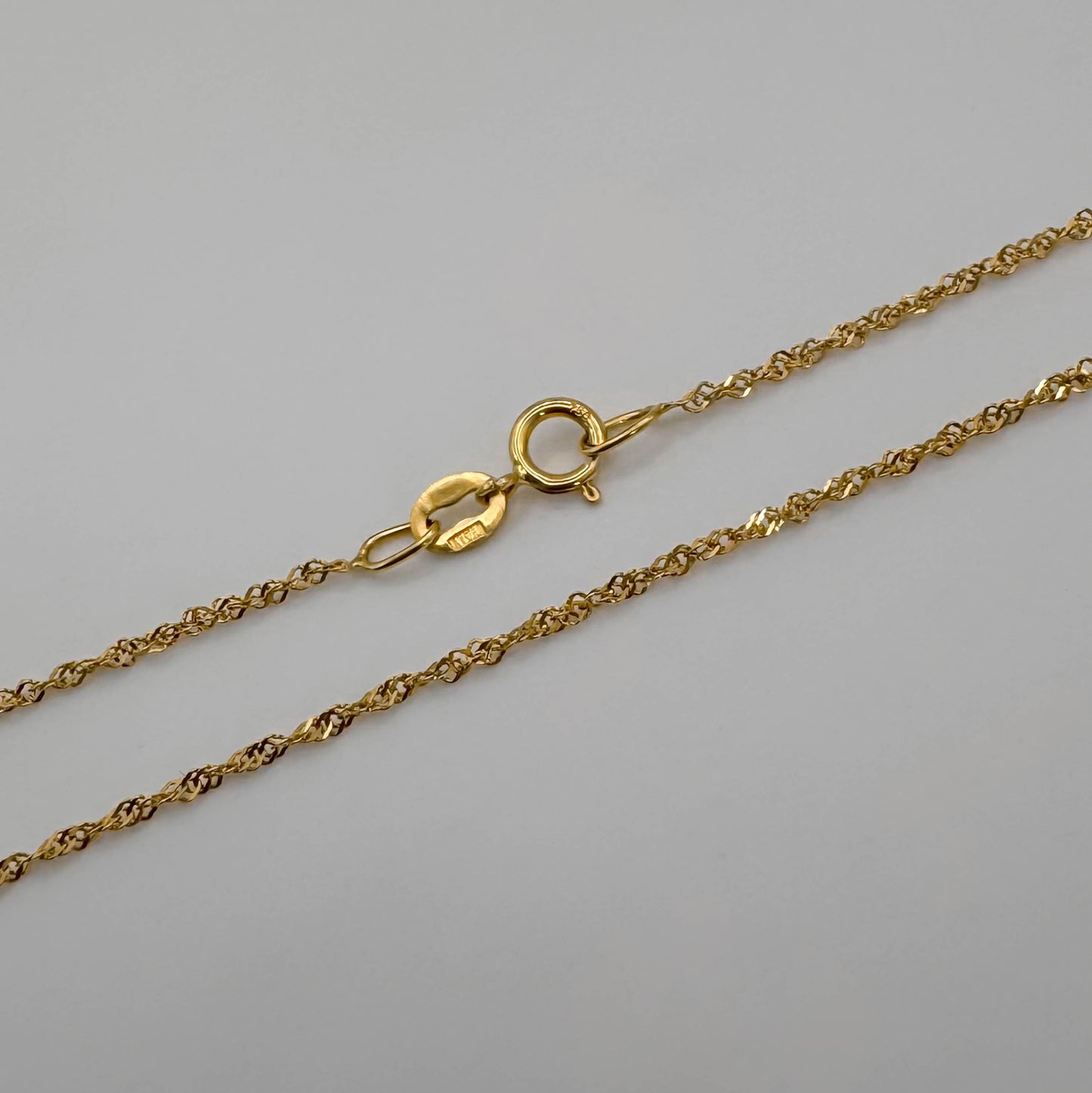 Cadena Oro 18k Singapour
