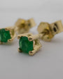 Topos Oro 18k y esmeralda