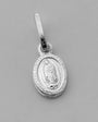 Dije Virgen Guadalupe mini plata ley 925
