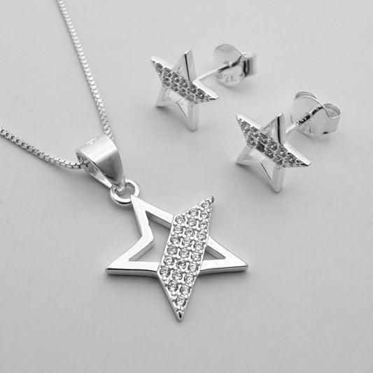 Juego Estrella con Cinta de Zircones