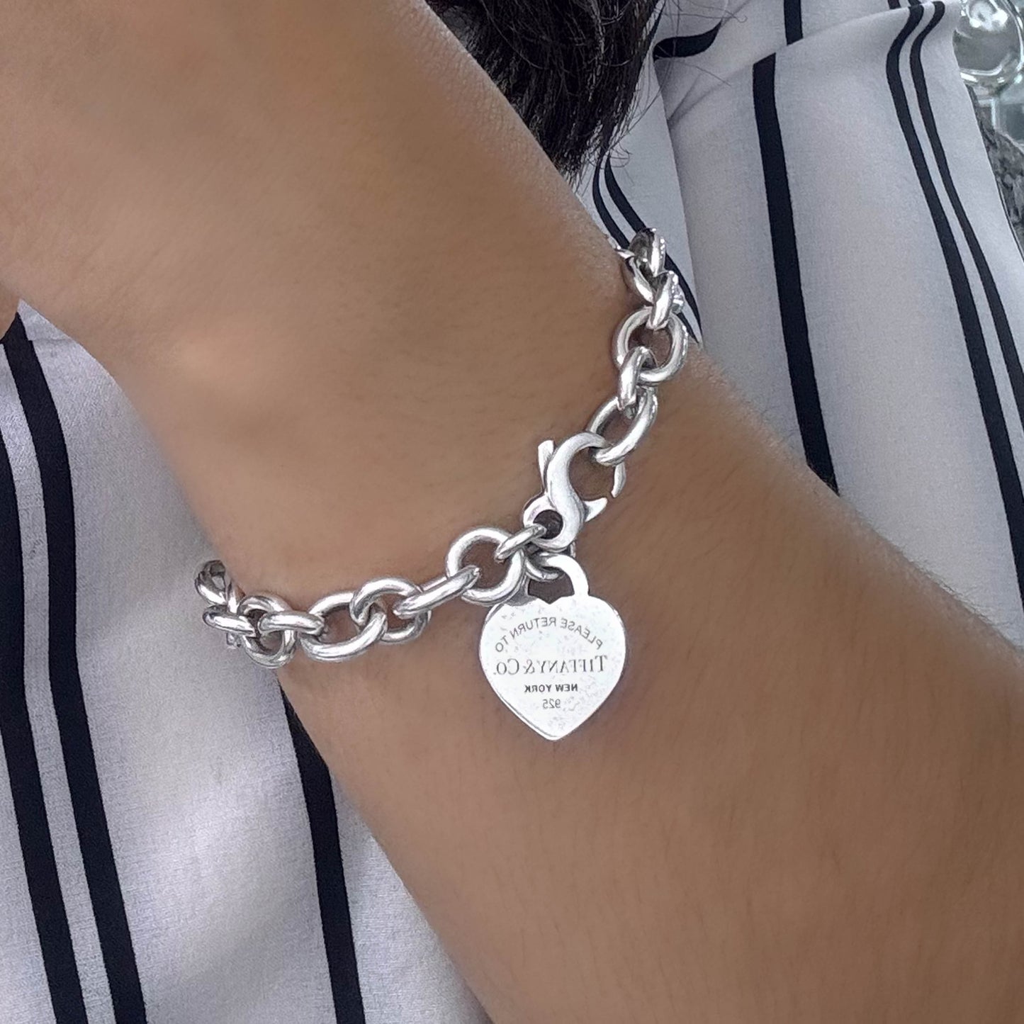 Pulsera tipo Tiffany's