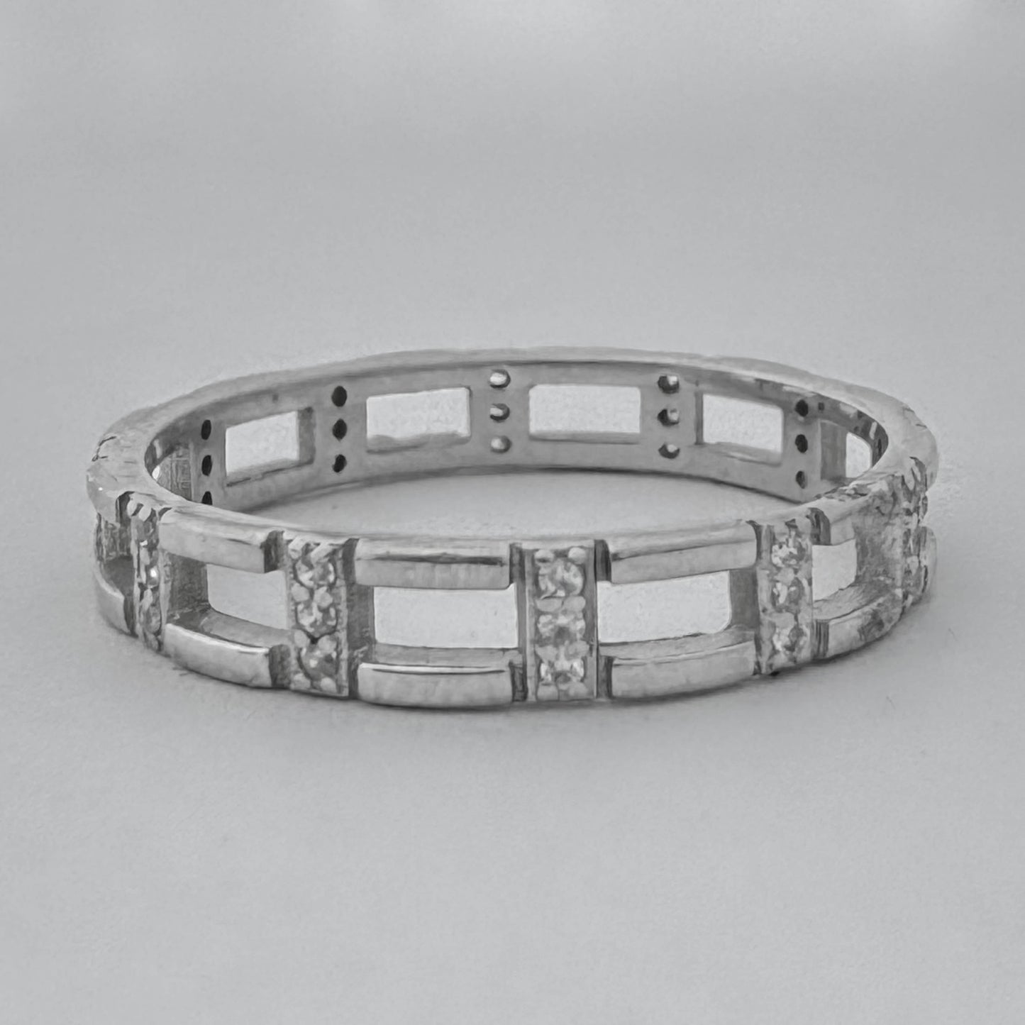 Anillo argolla eslabón