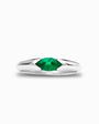 Anillo "Esencia Verde" - Esmeralda Marquiz y Plata Ley 925
