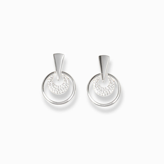Aretes 'Estructura Armónica' – Plata Ley 925