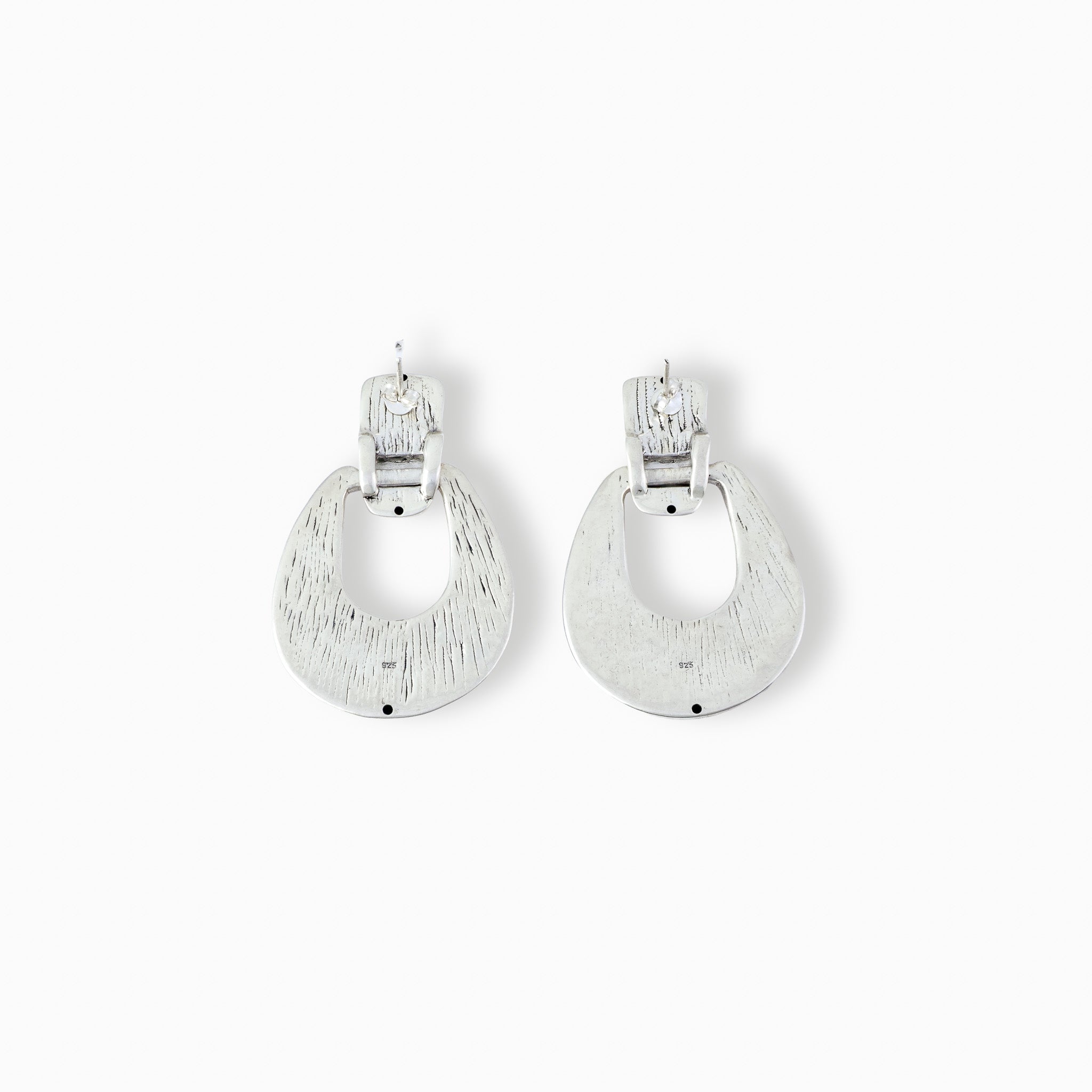 Aretes "Cascada de plata" – PLata ley 925