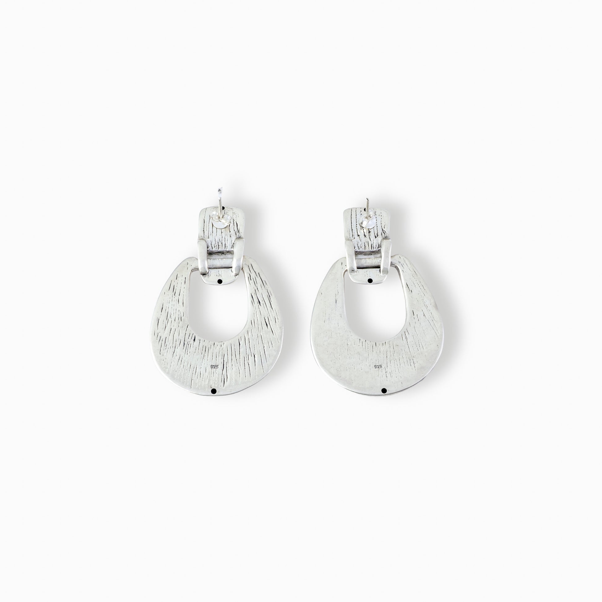 Aretes "Cascada de plata" – PLata ley 925