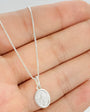 Dije Virgen Milagrosa mini plata ley 925