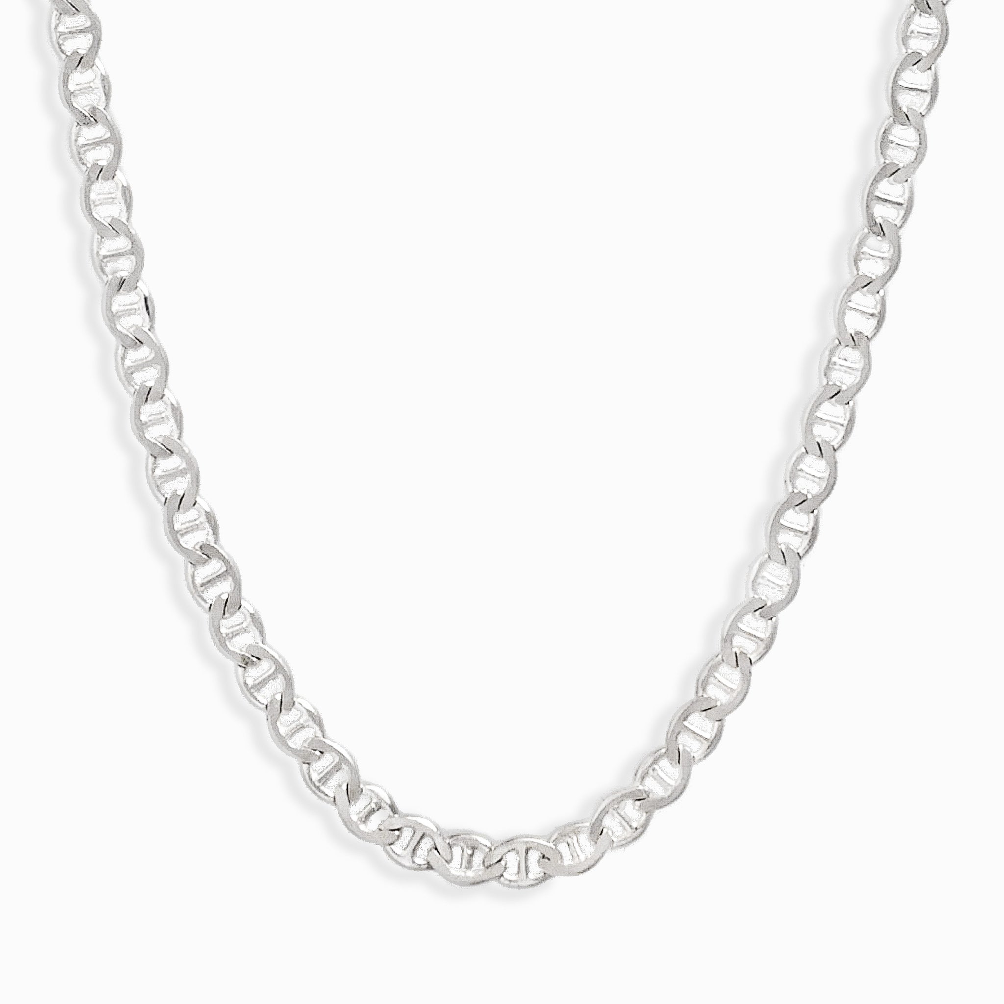 Cadena Escalera Mini  – Plata 925 (45 cm)