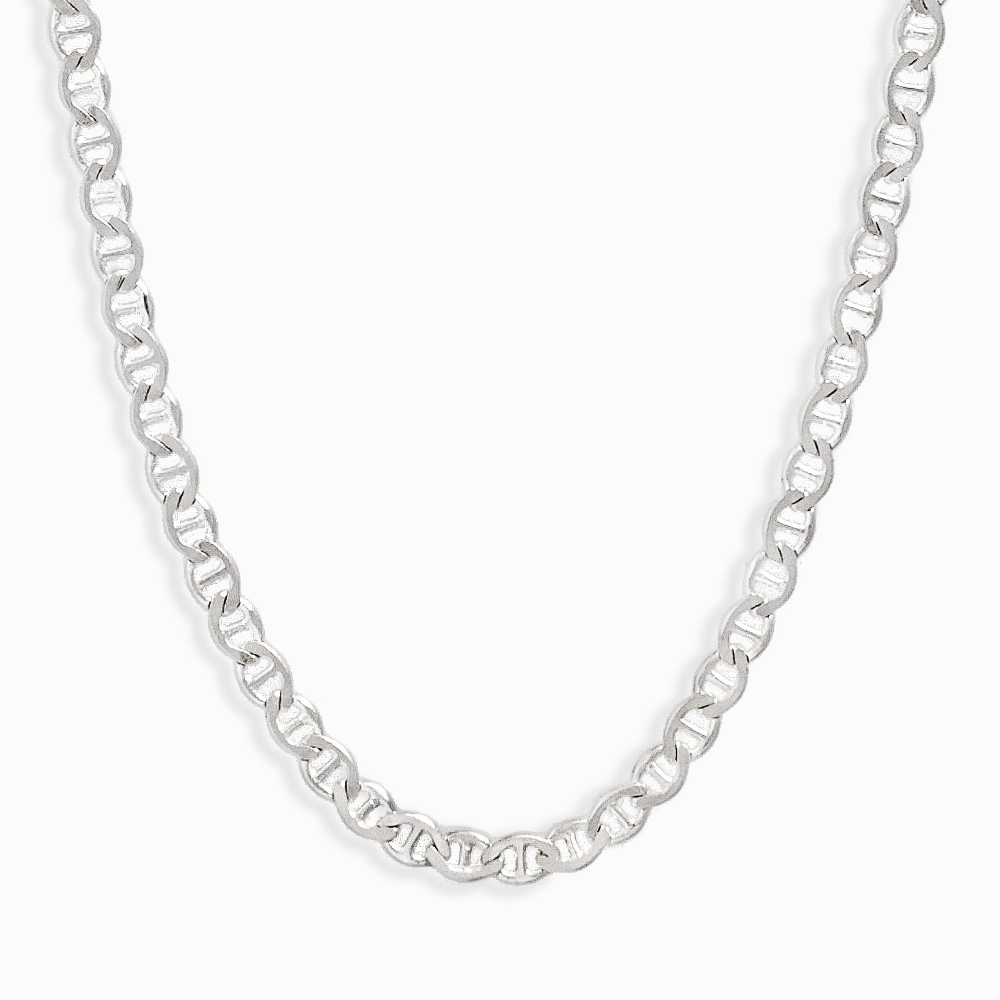 Cadena Escalera Mini  – Plata 925 (45 cm)