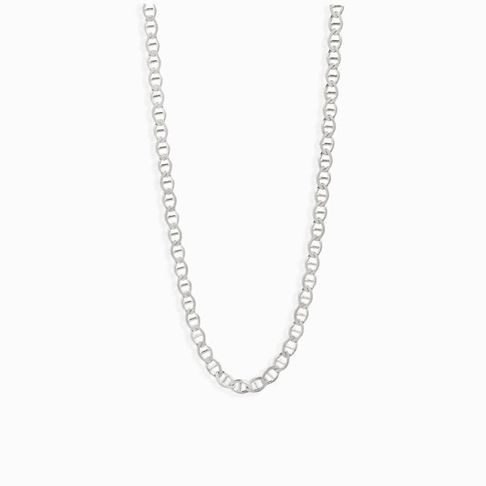 Cadena Escalera  – Plata 925 (50 cm x 4 mm)