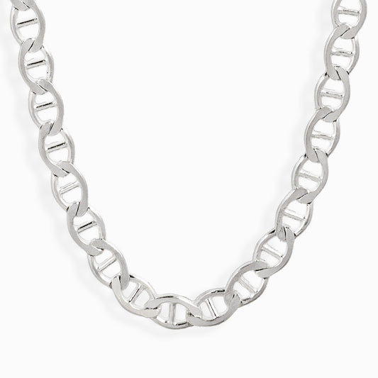 Cadena Escalera  – Plata 925 (50 cm x 4 mm)