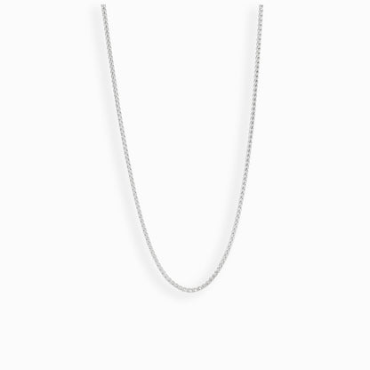 Cadena Tubular– Plata 925