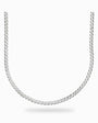 Cadena Franco en plata ley 925 de 60 cm