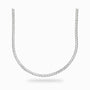 Cadena Franco en plata ley 925 de 60 cm