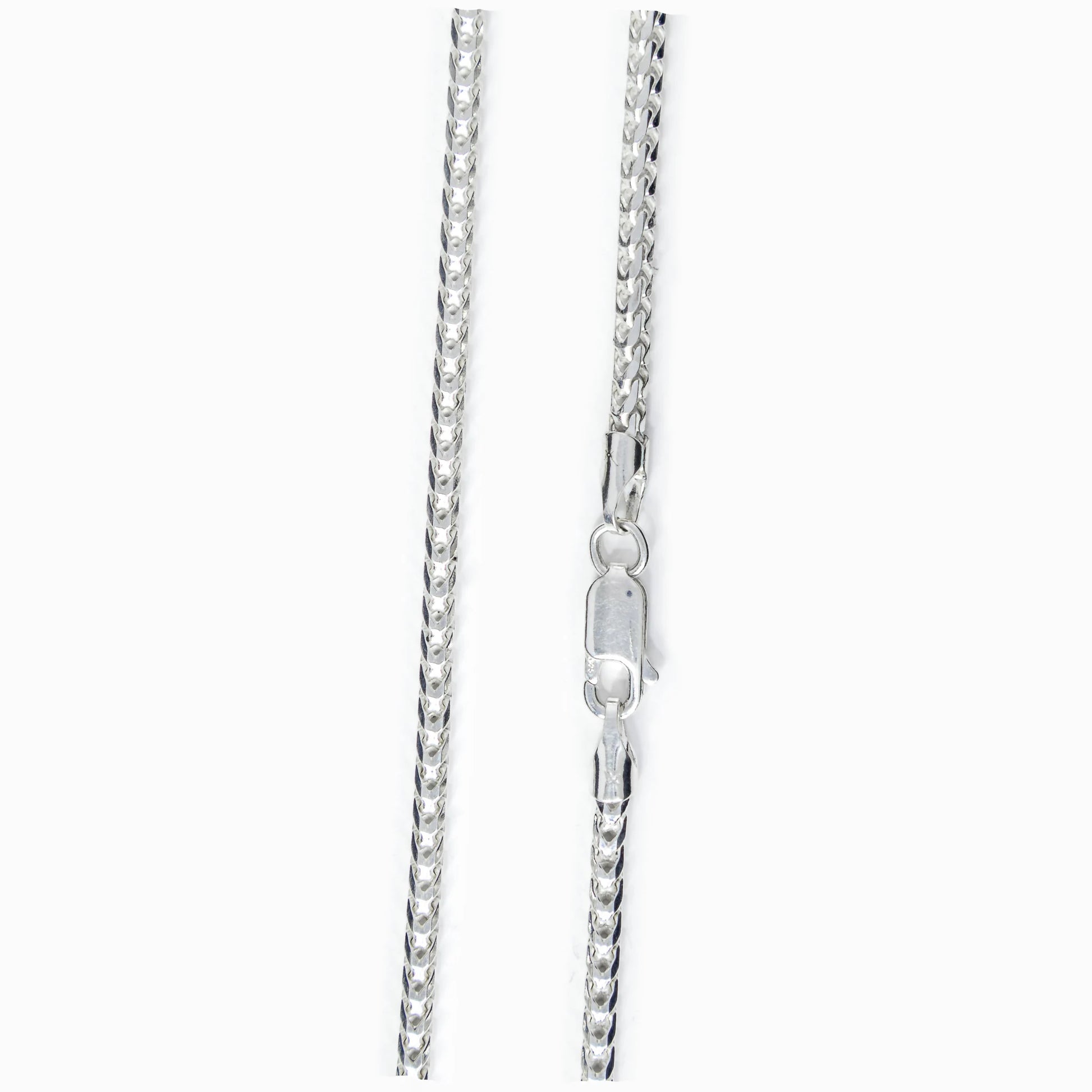 Cadena Franco en plata ley 925 de 60 cm