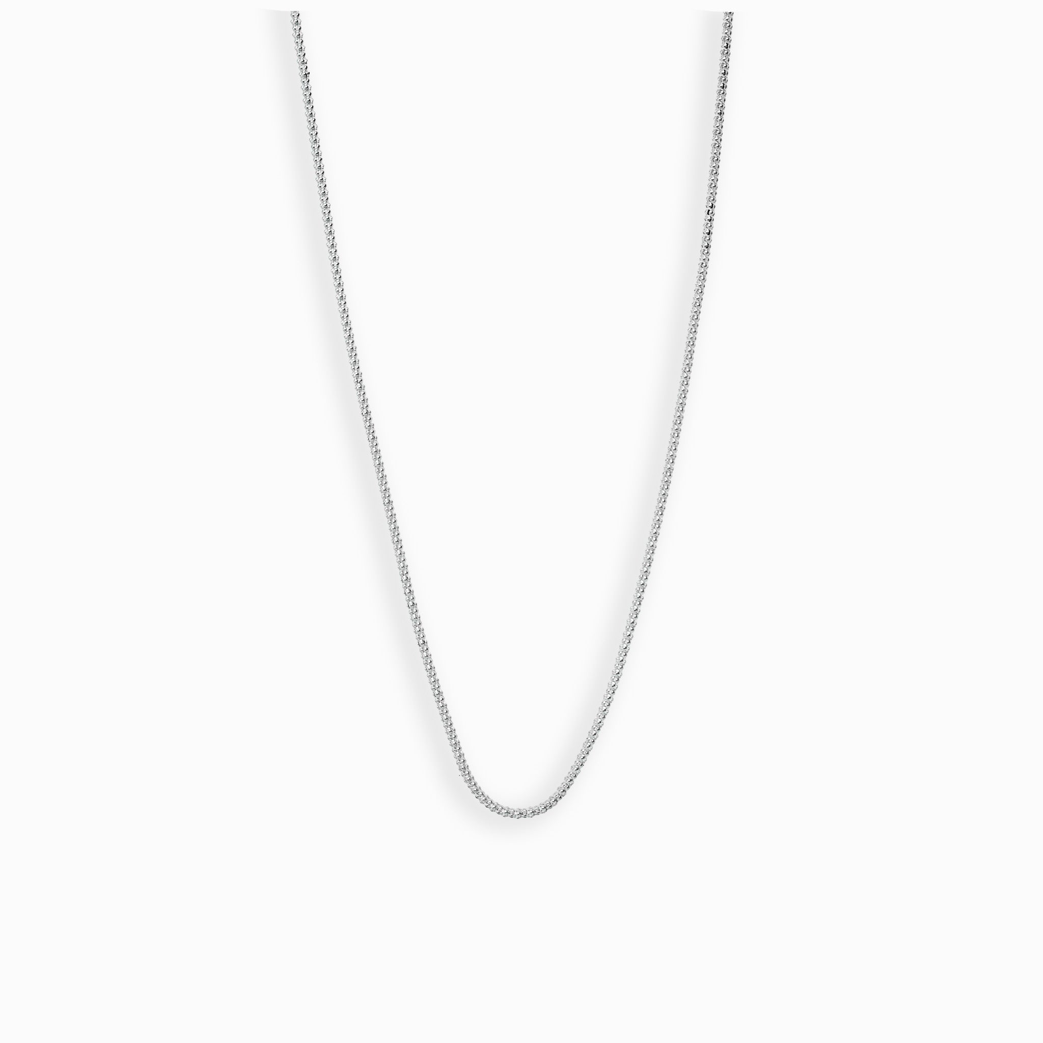 Cadena Tubular– Plata 925