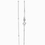 Cadena veneciana con balines en plata ley 925 de 45 cm para mujer